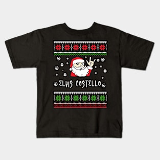 elvia coatello santa metal Kids T-Shirt